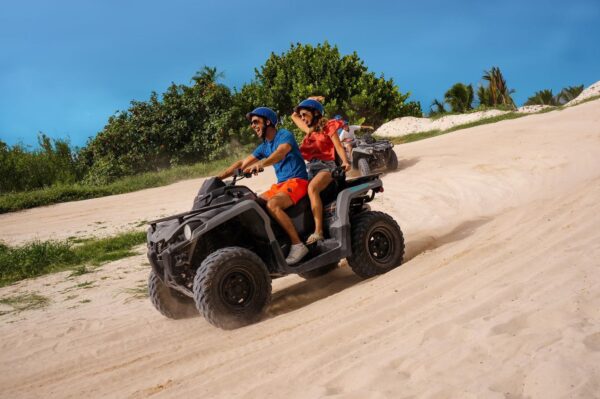 Atv In Maroma Beach